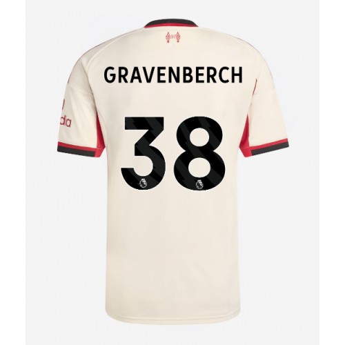 Liverpool Ryan Gravenberch #38 Fußballbekleidung Auswärtstrikot 2025-26 Kurzarm
